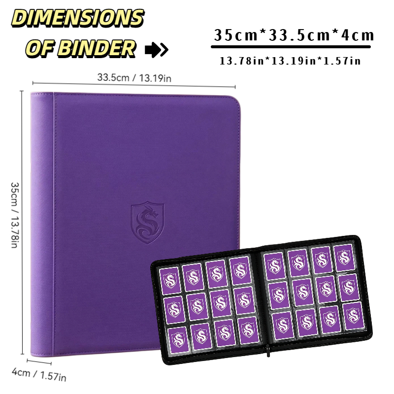 12-Slot Premium Side-Insert Ca - đánh giá và giá Pokemon Binder Card