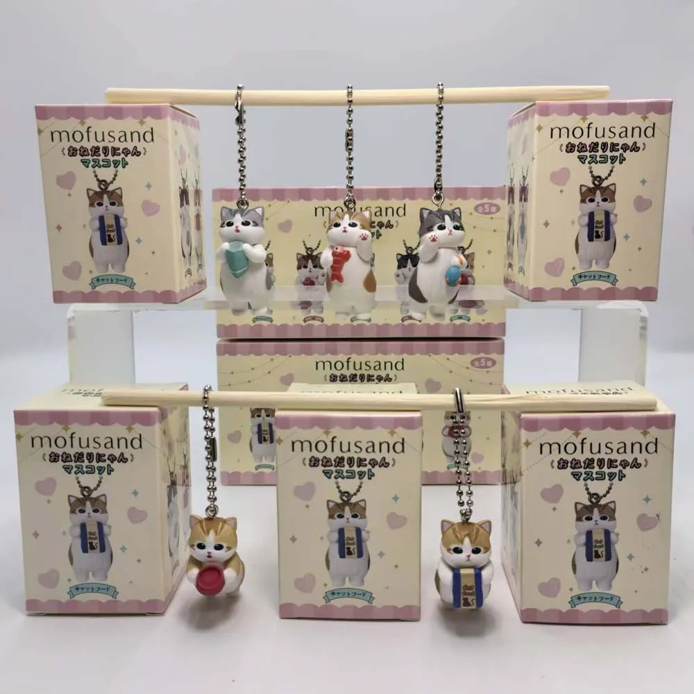 Mofusand Kawaii Cat Keychain B - đánh giá và giá Action Figure Stand