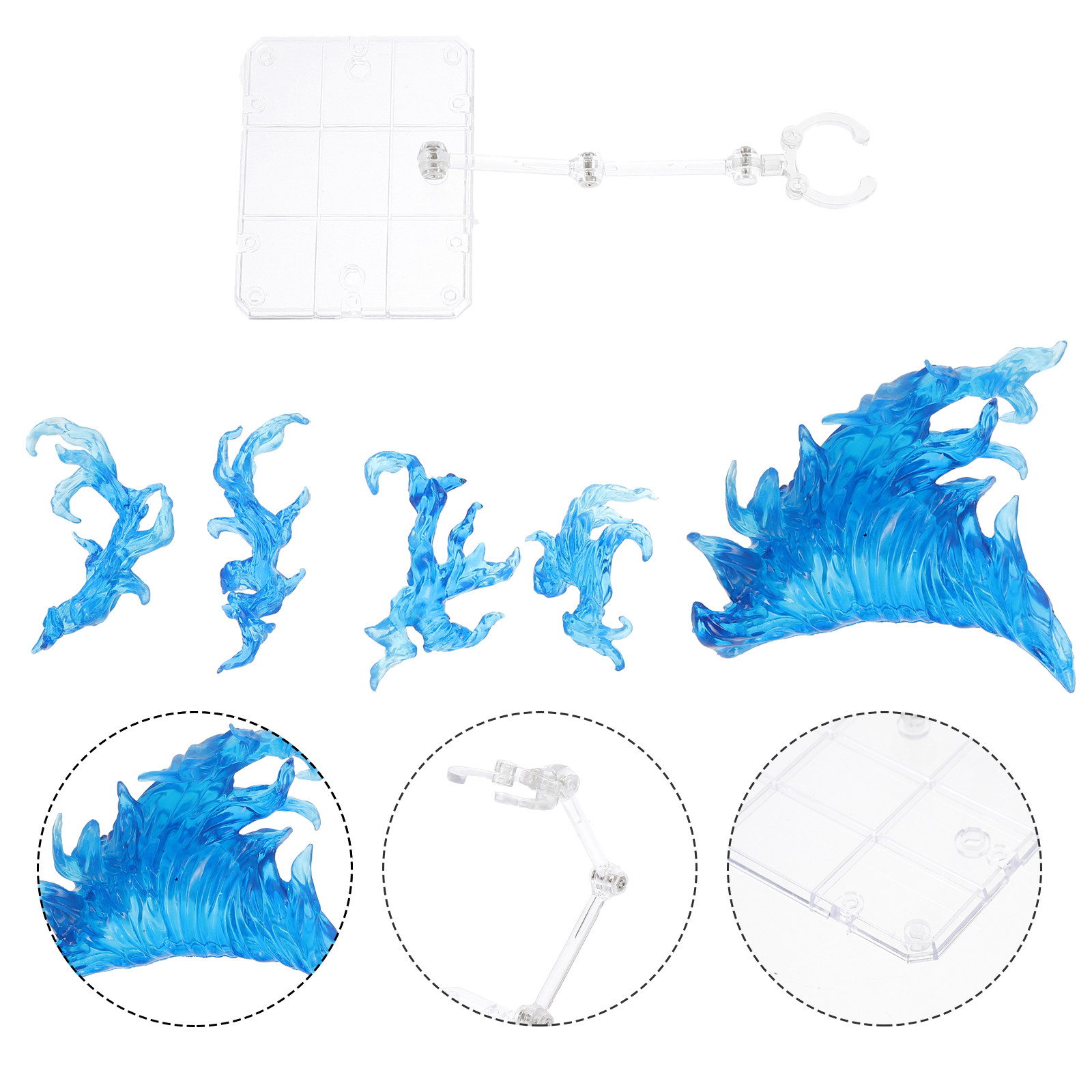1Set Flame Effect Action Figur - đánh giá và giá Action Figure Stand