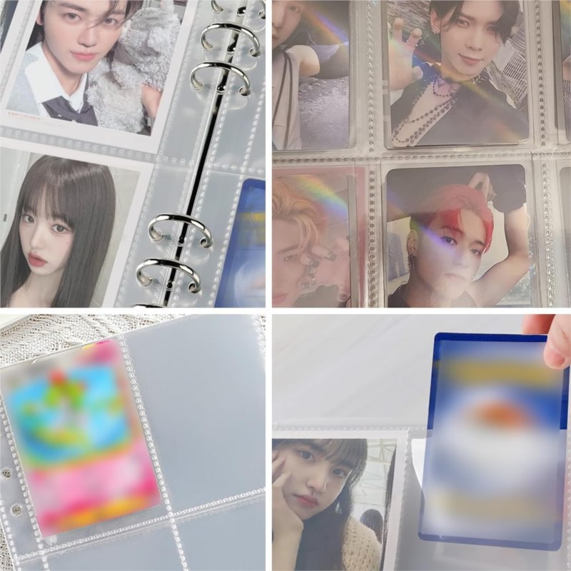 4 Pockets Photo Card Holder Bi - đánh giá và giá Pokemon Binder Card
